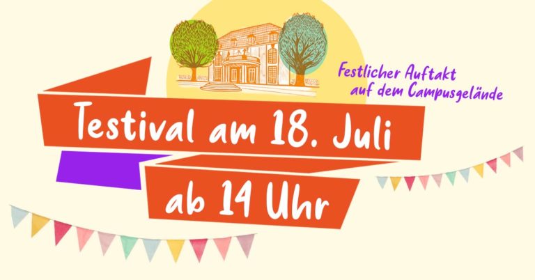 Sommerferien, Ferienschule, Workshops und ein feierlicher Testival Auftakt