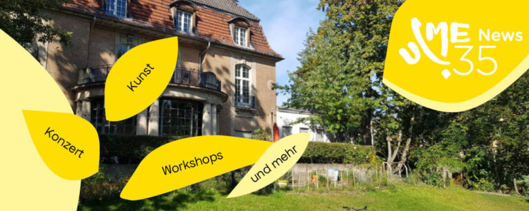 Ulme35 im Oktober: Konzert, Workshops, viele Neuigkeiten und mehr
